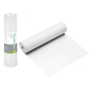 Podkład Włókninowy MEDIXPRO N 70cm x 50m BIAŁY gramatura 35g, perforacja co 50cm