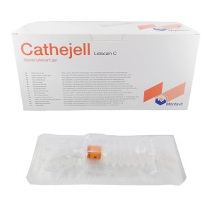 CATHEJELL MONTAVIT 12,5g (25 pcs) sterile lubricant gel with lidocain C