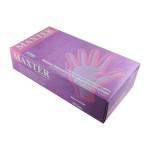 Rękawiczki MAXTER RÓŻOWE rozmiar M RÓŻOWE bezpudrowe (100 szt.)