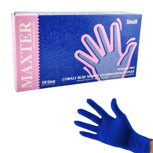 rekawice-nitryl-maxter-niebieskie-S-4379