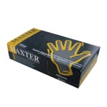 Rękawiczki MAXTER CZARNE rozmiar XL nitrylowe bezpudrowe (100 szt.)