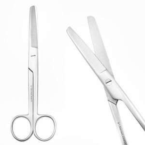 Nożyczki OPERACYJNE 14,5cm TĘPE / TĘPE PROSTE stal chirurgiczna ORALTECH INSTRUMENTS