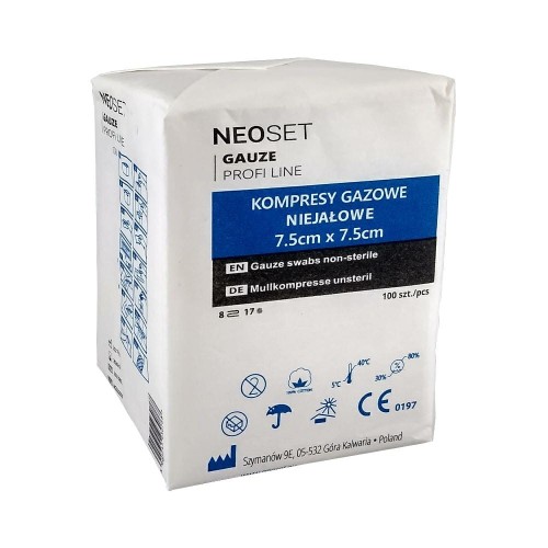Kompresy-gazowe-17N-8W-7,5x7,5cm-NEOSET-4597