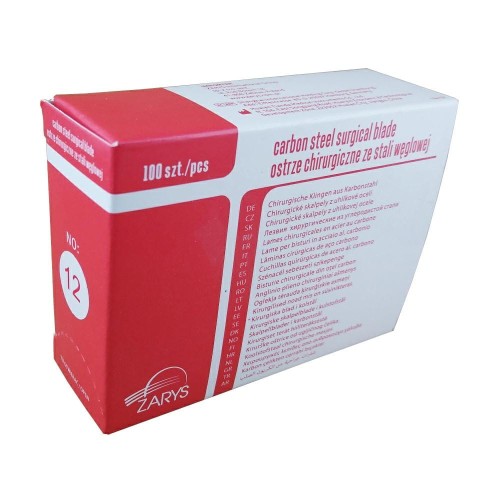 OSTRZA-chirurgiczne-jałowe-nr-12-stal-weglowa-3201