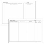 Insert to the medical history for the clinic A5 pad Og-2a (80 pcs)