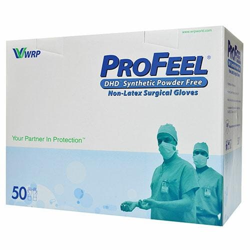 Rękawice chirurgiczne PROFEEL bezlateksowe neo-2005