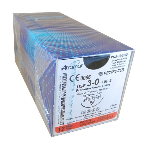 Szwy-ATRAMAT-PGA-RAPID-30-PE-24-dl-75cm-3044