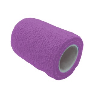 Bandaż COBAN 7,5cm x 4,5m RÓŻOWY samoprzylepny kohezyjny elastyczny POLFLEX