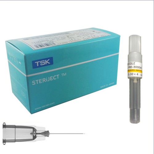 Igły TSK  Steriject needle - 0,3x4mm PRE-30004-2533