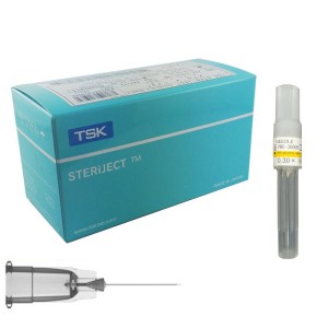 Igły TSK PRE 0,3 x 6mm do mezoterapii 30G x 1/4`` STERiJECT PRE-30006I-100 (100 szt.)