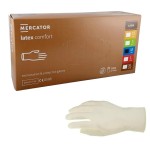 Rękawiczki LATEX COMFORT rozmiar M POWDER-FREE lateksowe bezpudrowe (100 szt.)