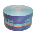 Rękaw do sterylizacji 100mm x 200m        PŁASKI MEDAL seria 60/1W, 1 indykator, 60g/m2 (1 rolka)