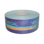 Rękaw do sterylizacji  75mm x 200m        PŁASKI MEDAL seria 60/1W, 1 indykator, 60g/m2 (1 rolka)