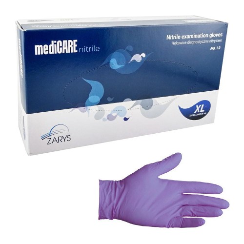 medicare-nitrile-rekawice-bezpudrowe-XL-2342