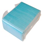Podkład papierowo-foliowy 33 x 45cm SOFTMED NIEBIESKI SKŁADANY (125 szt.)