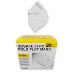 Półmaska ochronna FFP2 (1 szt.) SOSAFE maseczka antysmogowa przeciwpyłowa