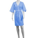 Szlafrok SMMS Na Trok Jednorazowy L NIEBIESKI rozmiar (10 szt.)