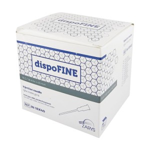 Igły iniekcyjne DISPOFINE 1,8 x 40 15G x 1 1/2" jasne niebieskie (100 szt.)