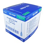Hypodermic needles KD-Fine 0,8 x 25 21G x 1" green (100 pcs)