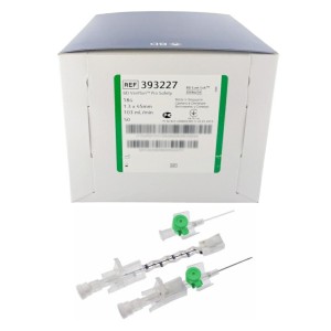 BD VENFLON PRO SAFETY 1,3 x 45mm 18GA     zielony ref. 393227 (50 szt.)