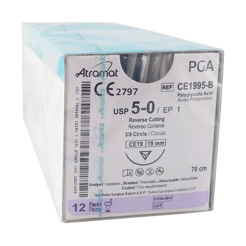 Szwy-atramat-pga-5-0-CE1995-B-4851