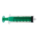 dicoNEX 50ml strzykawka 3-częściowa LUER  LOCK zielony tłok ref. 050ML-3CZ-LL-PI (1 szt.)