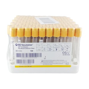 Tubes SST II Advance 5ml with gel separator yellow BD VACUTAINER ref. 367955 (100 pcs.)