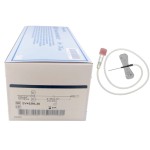 TERUMO SURFLO 0,70 x 19mm 22G igły        MOTYLEK wężyk 30cm czarne ref. SV*22NL30 (50 szt.)