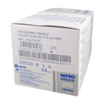 Hypodermic needles NIPRO Needle 0,4 x 19 27G x 3/4" gray HN 2719 ET (100 pcs)